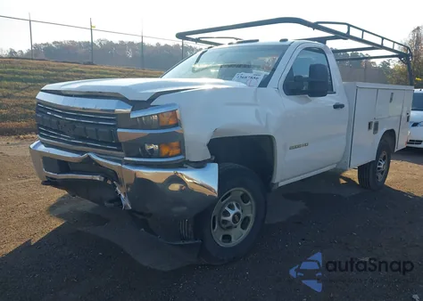 2017 Chevrolet Silverado 2500Hd Wt из США, поврежденный, VIN 1GC0CUEG2HZ335837